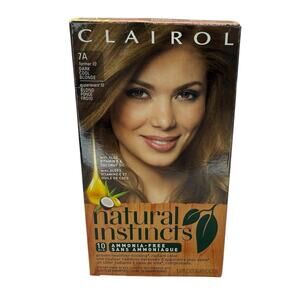 Clairol Natural Instincts 7A Sandalwood Dark Cool Blonde Ammonia Free